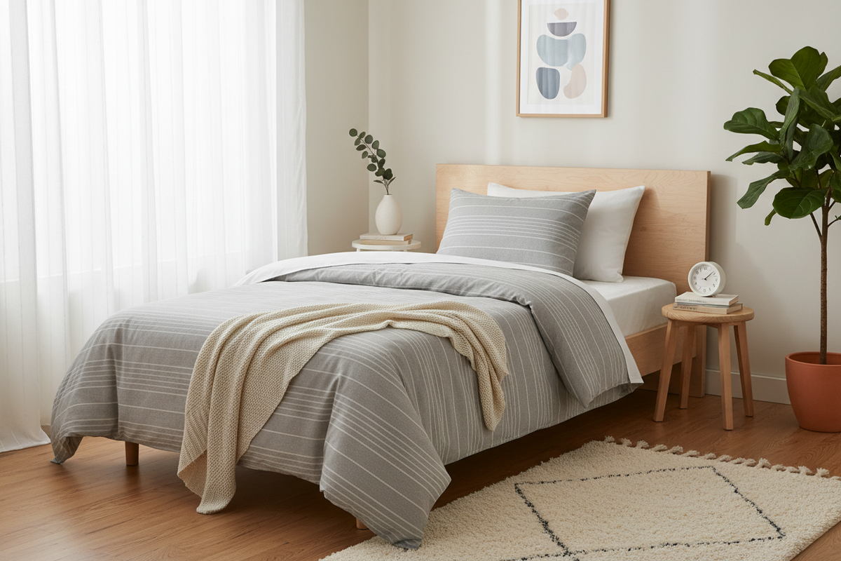 Duvet Cover Twin Size - Lifestyle Bedroom